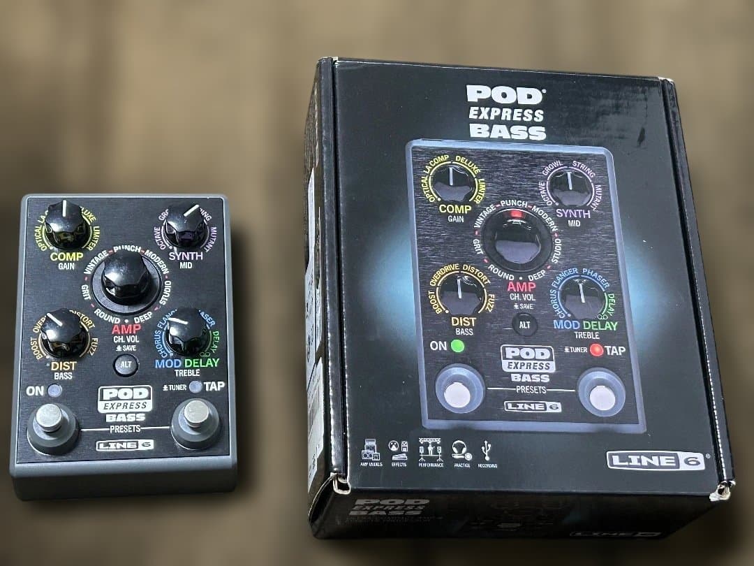 LINE 6 POD Express Bass ベースエフェクター