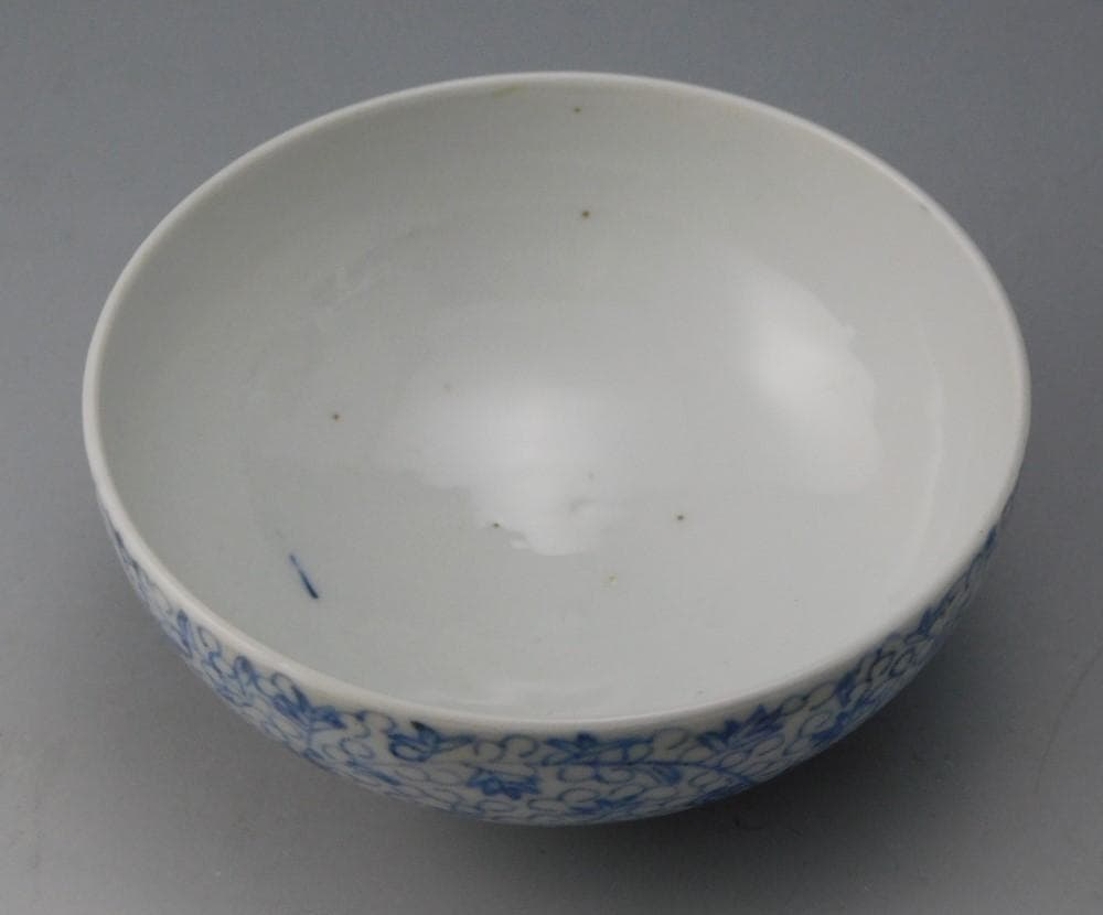 【鳳凰堂】『従三位殿拝領 澤瀉御紋染付御盃』『興丸殿拝領唐草御盃』 長州藩 毛利