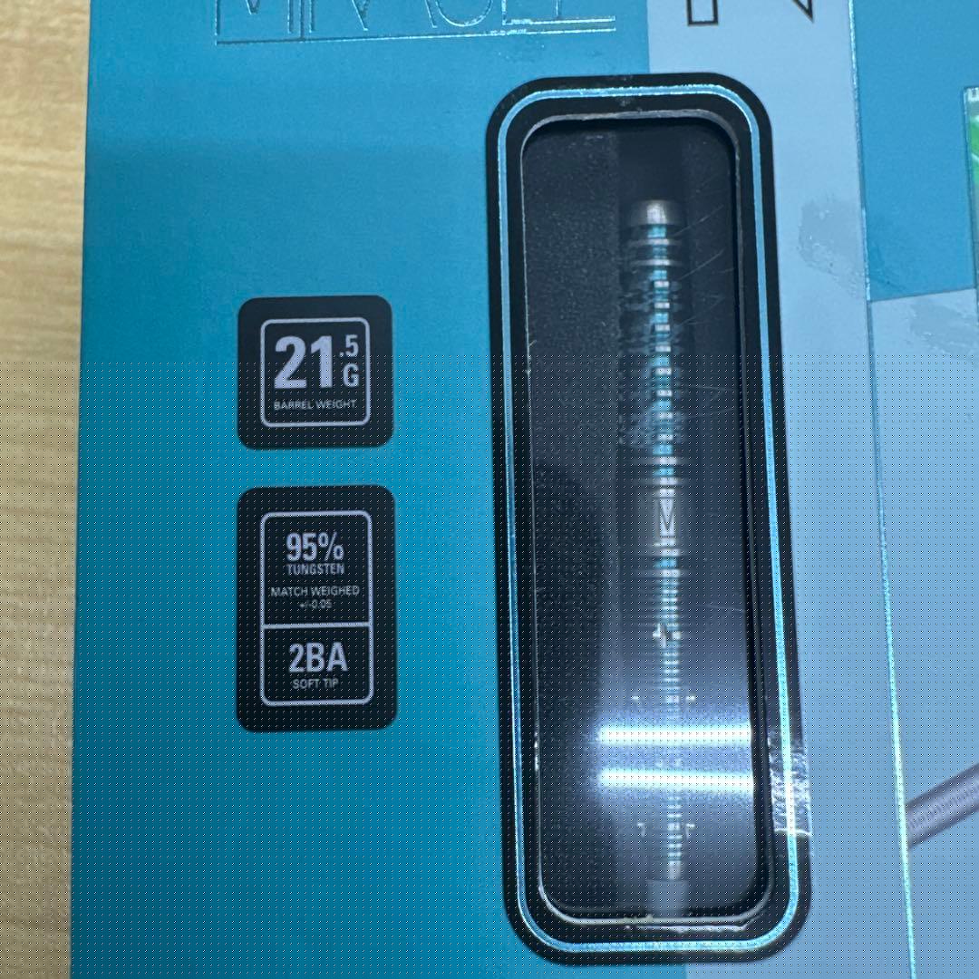 ダーツ TARGET THE MIRACLE G7 95% 21.5G 2BA