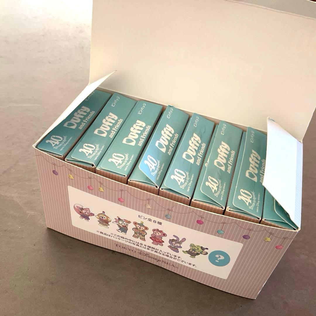 【新品未使用】開封済　ディズニーシー限定　ダッフィー＆フレンズ ピンバッジ8種