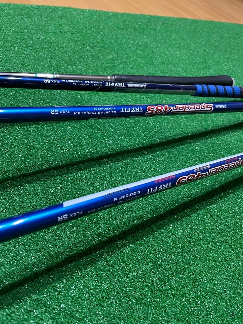 メンズフルセット12本 TRYFITウッド.ゴールデンプリックスV7.パター