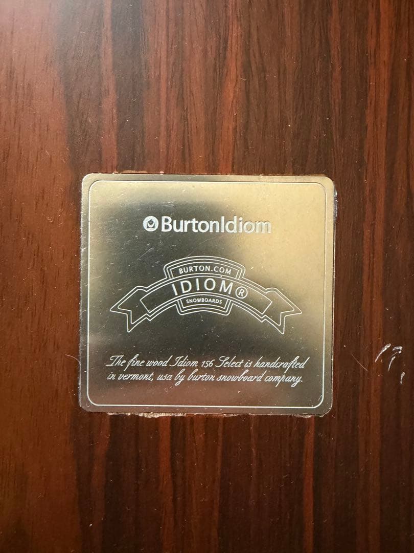 Burton IDIOM スノーボード