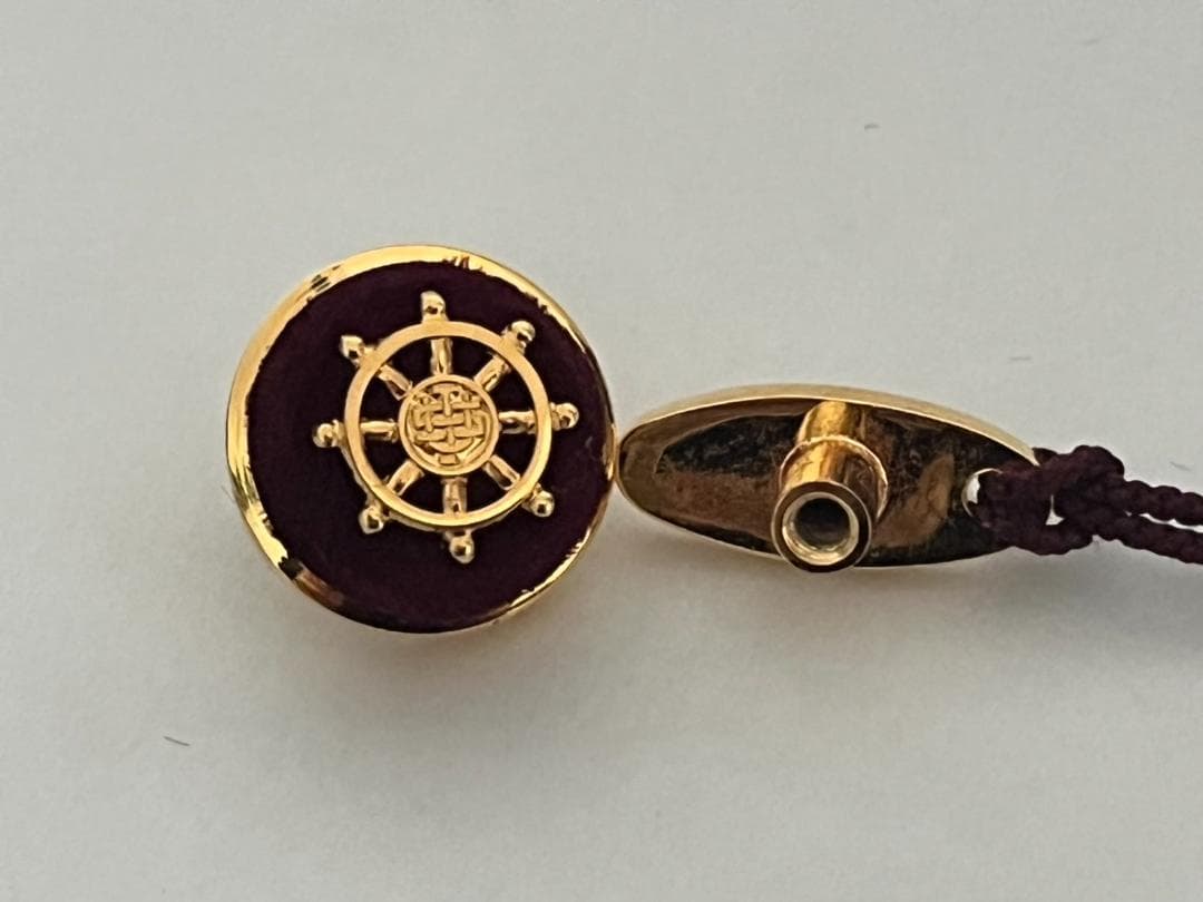 ■全日本海員組合 功労賞 バッジ SILVER K18