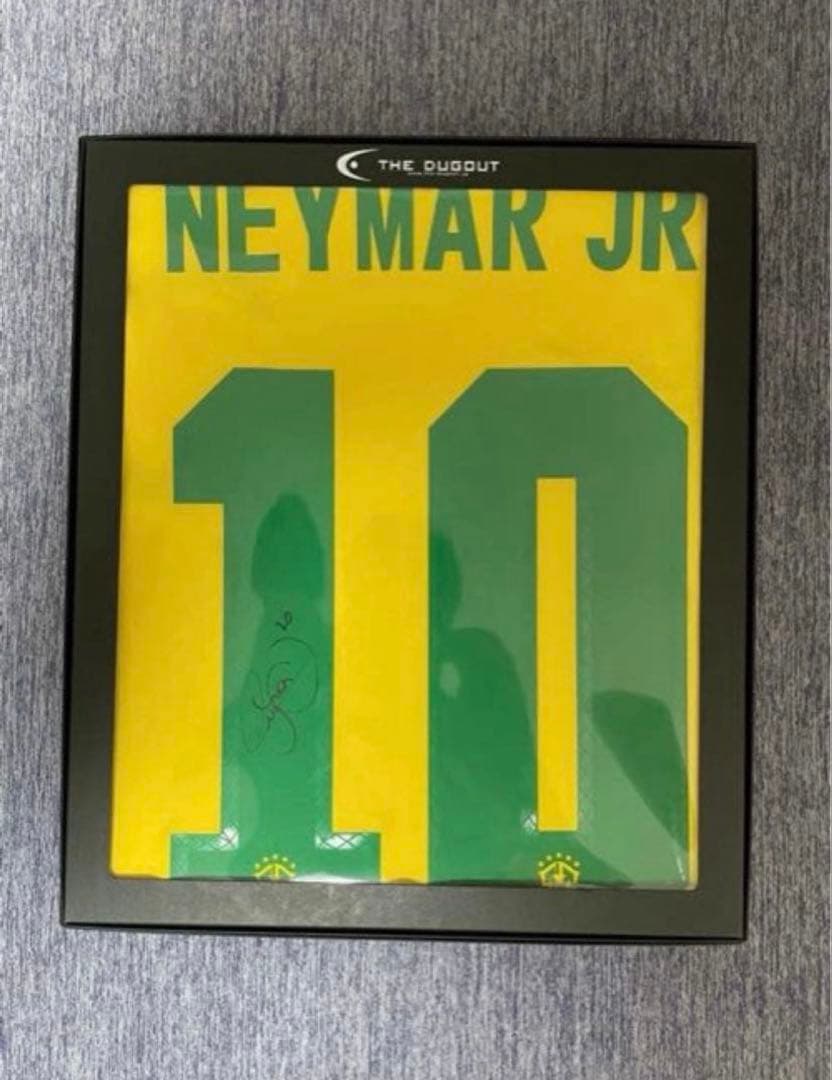 DUGOUT ネイマール サイン入り ブラジル代表 2020年ユニフォーム