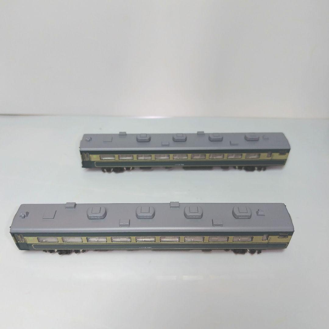 現状品 TOMIX 14系700番台 サロンカーなにわ 旧塗装7両セット