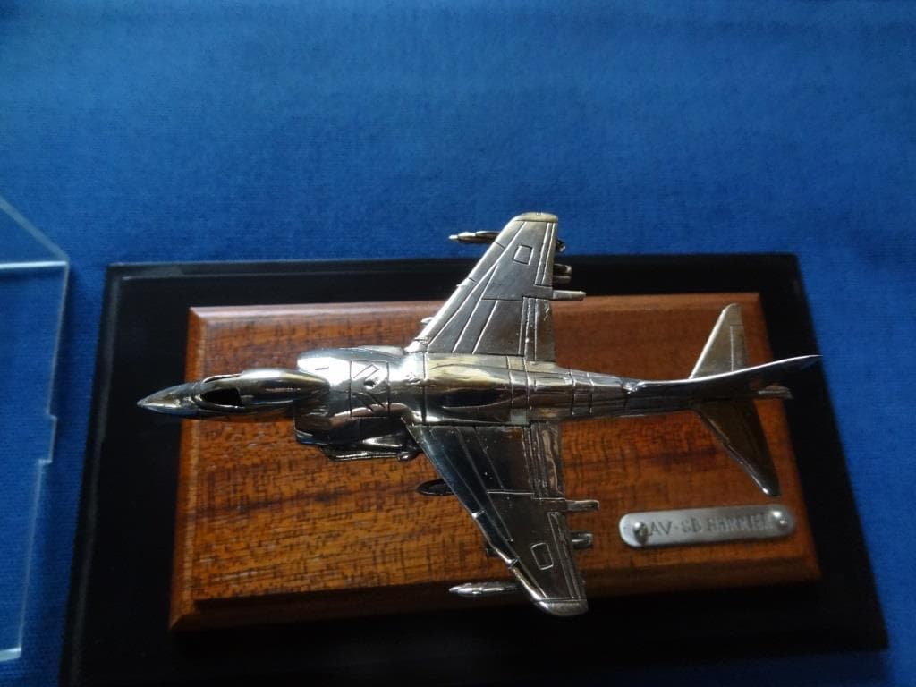 イタリア製 メデゥーサ社 925シルバー製 AV-8B ハリアーⅡ攻撃機