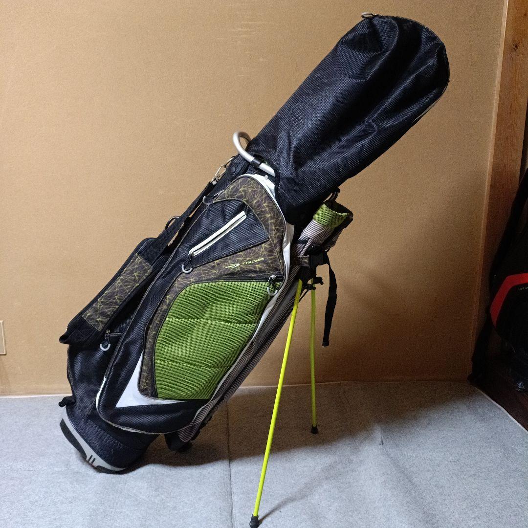 軽量TIGORA　分離スタンド付きゴルフバッグ・迷彩デザイン