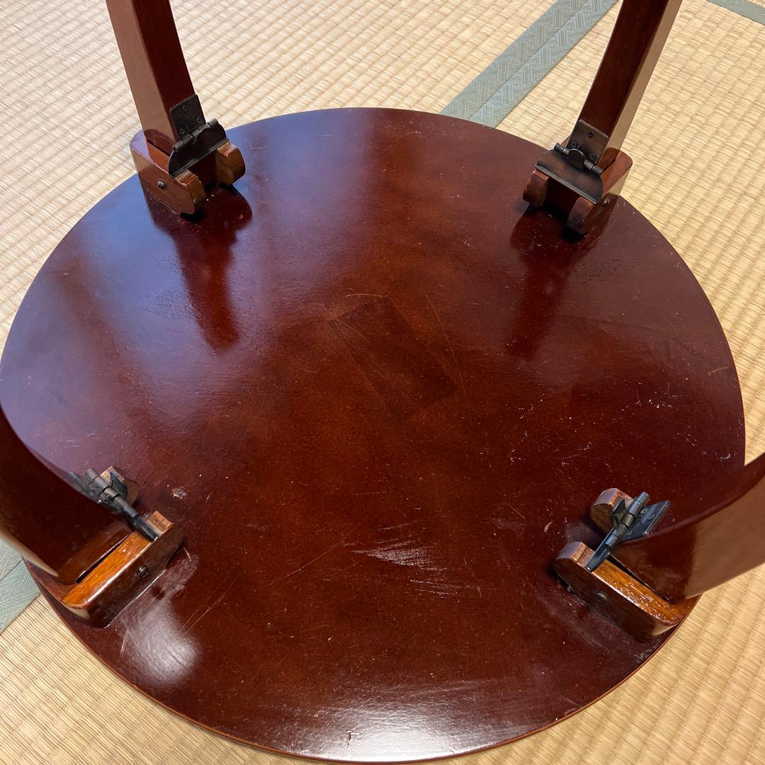 ちゃぶ台　折り畳み座卓　昭和レトロ