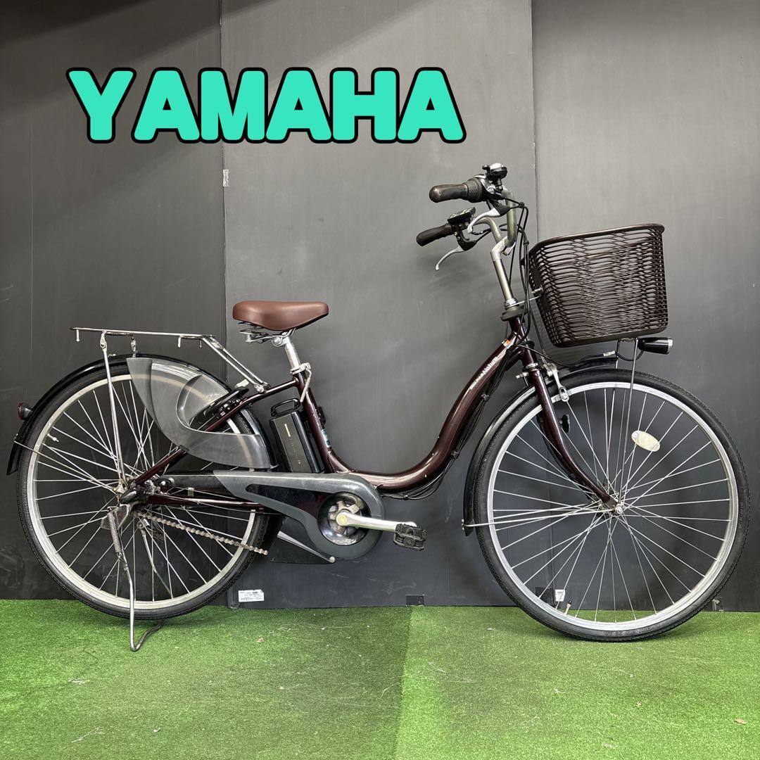 電動自転車 YAMAHA PAS Natura ブラウン　60★