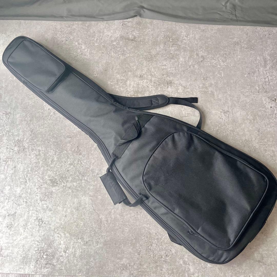 5連ペグ Squier affinity Jazz Bass V 5弦ベース 赤