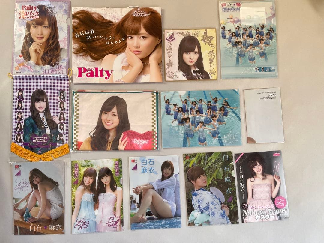 バラ売可　乃木坂46 白石麻衣　写真、ポスター、CD、クリアファイル、サイン