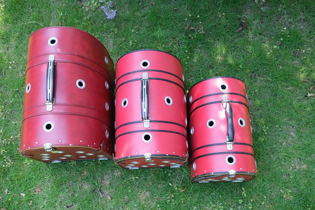 【未使用】革製日本メーカー品ペットキャリー ゲージ3個セットショップディスプレイ