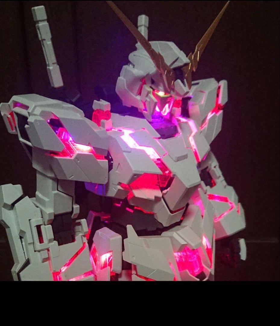 即日発送 PG ユニコーンガンダム LED付き ジャンク クスィー