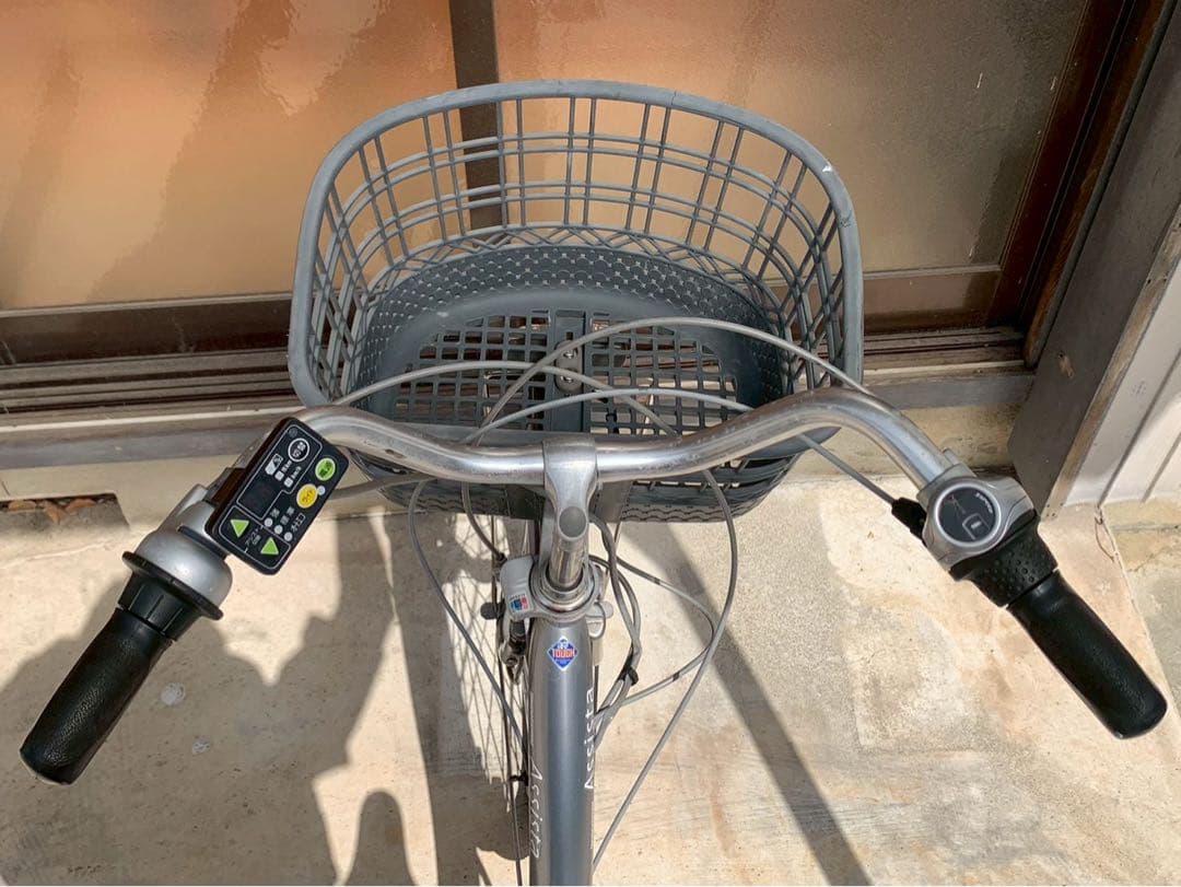 電動自転車　No.6324 ブリヂストン アシスタ　26インチ シルバー