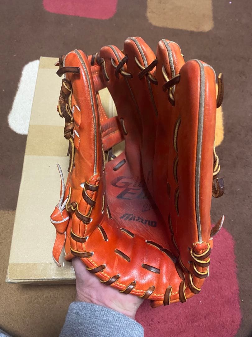 【プロフ必読】ミズノ　グローバルエリート　軟式グローブ