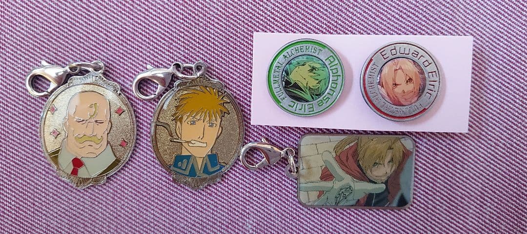 鋼の錬金術師 ピンズ チャーム　エドワード　アルフォンス