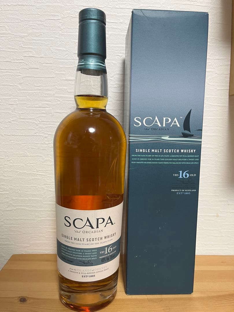 【最終値下】終売品 スキャパ16年 シングルモルトスコッチウイスキー 750ml