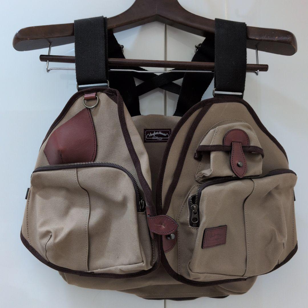 Angler's House フィッシングベスト ベージュ