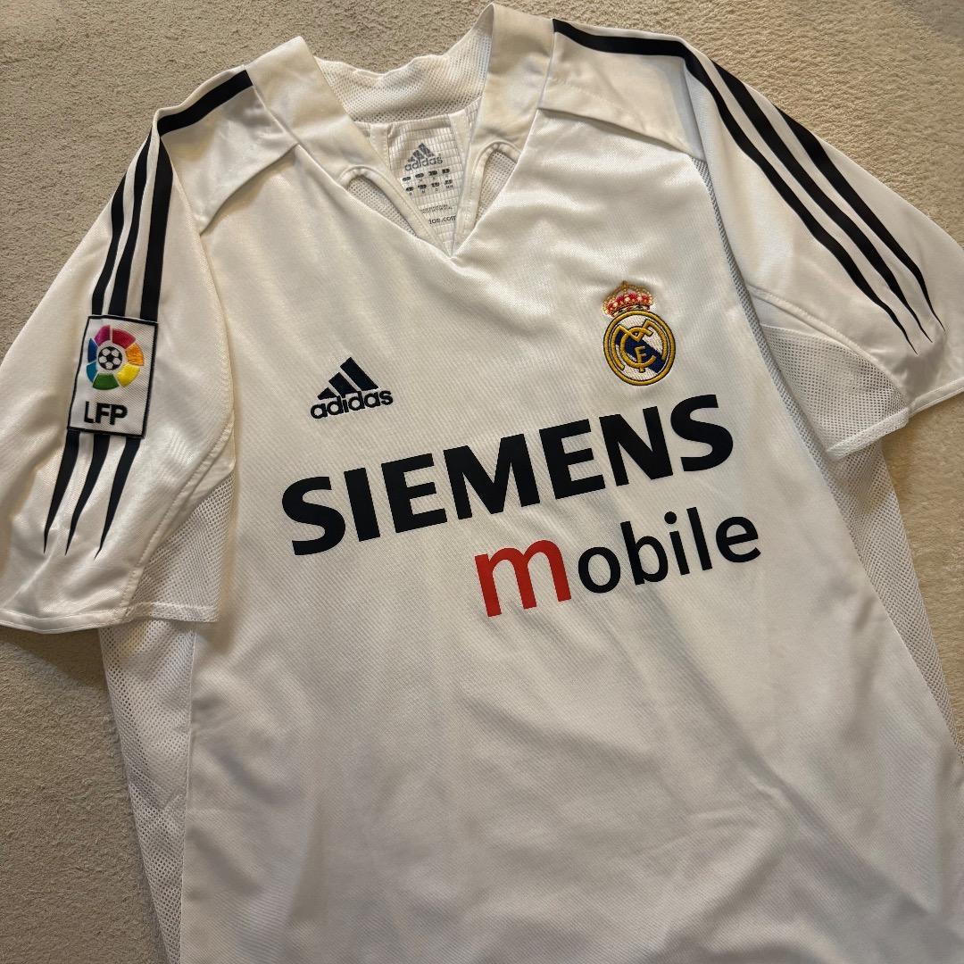 【極美品】ジダン 選手仕様 04/05 レアルマドリード ユニフォーム