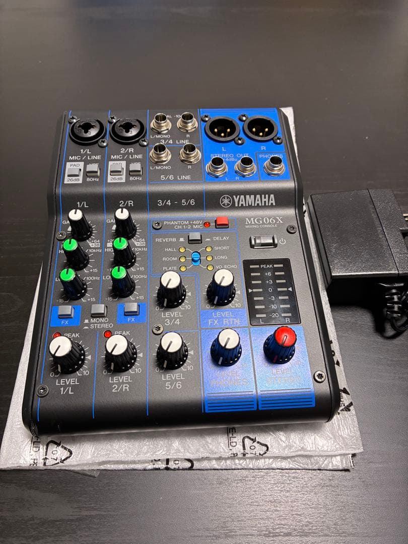 YAMAHA MG06X ミキシングコンソール