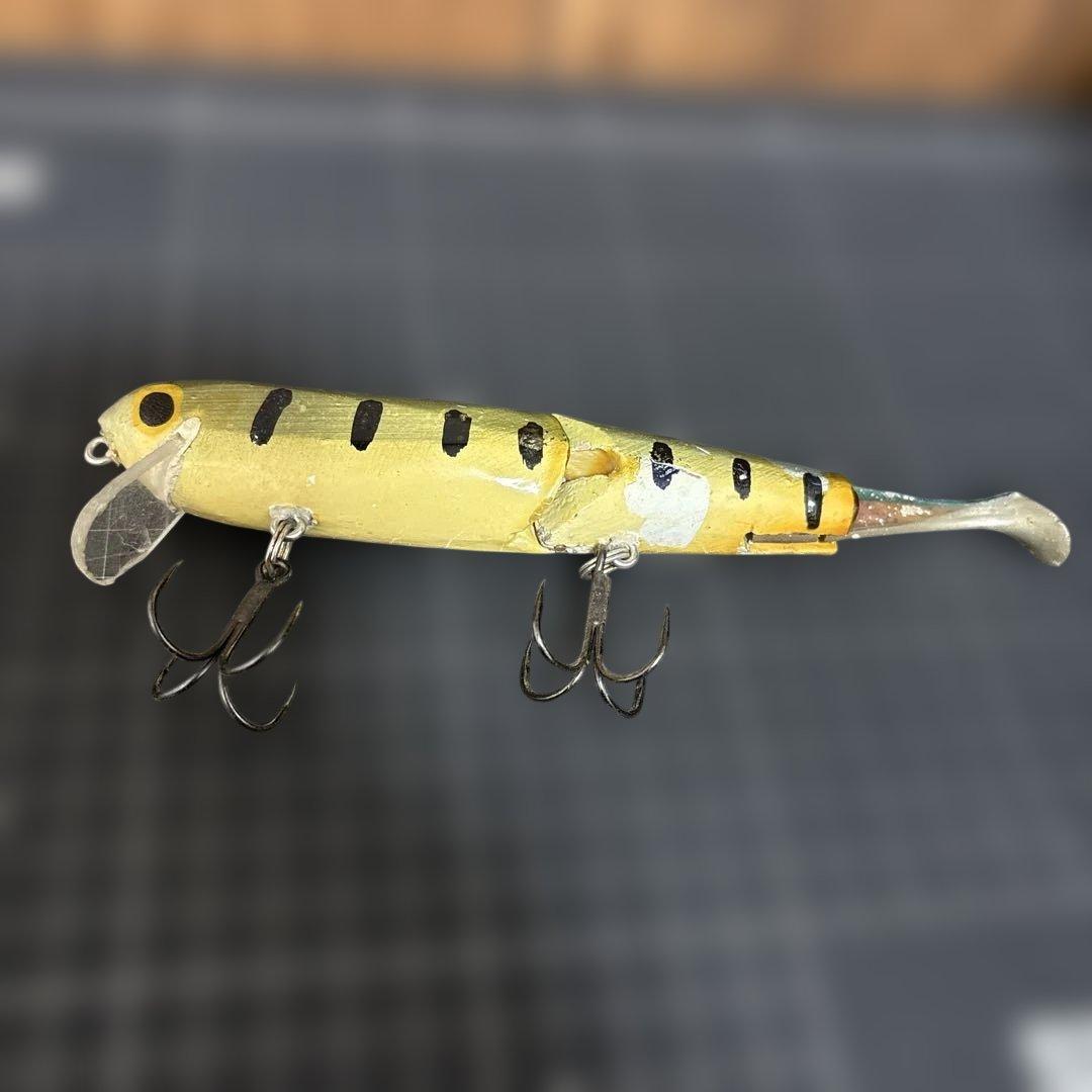 希少アランコール　ACプラグ ACミノー イエロー　系　オールド