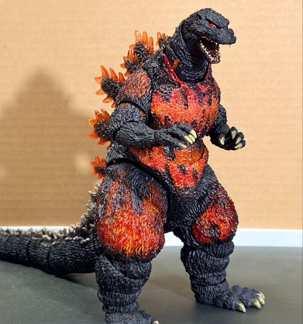 モンスターアーツ ゴジラ 1995 リペイント品