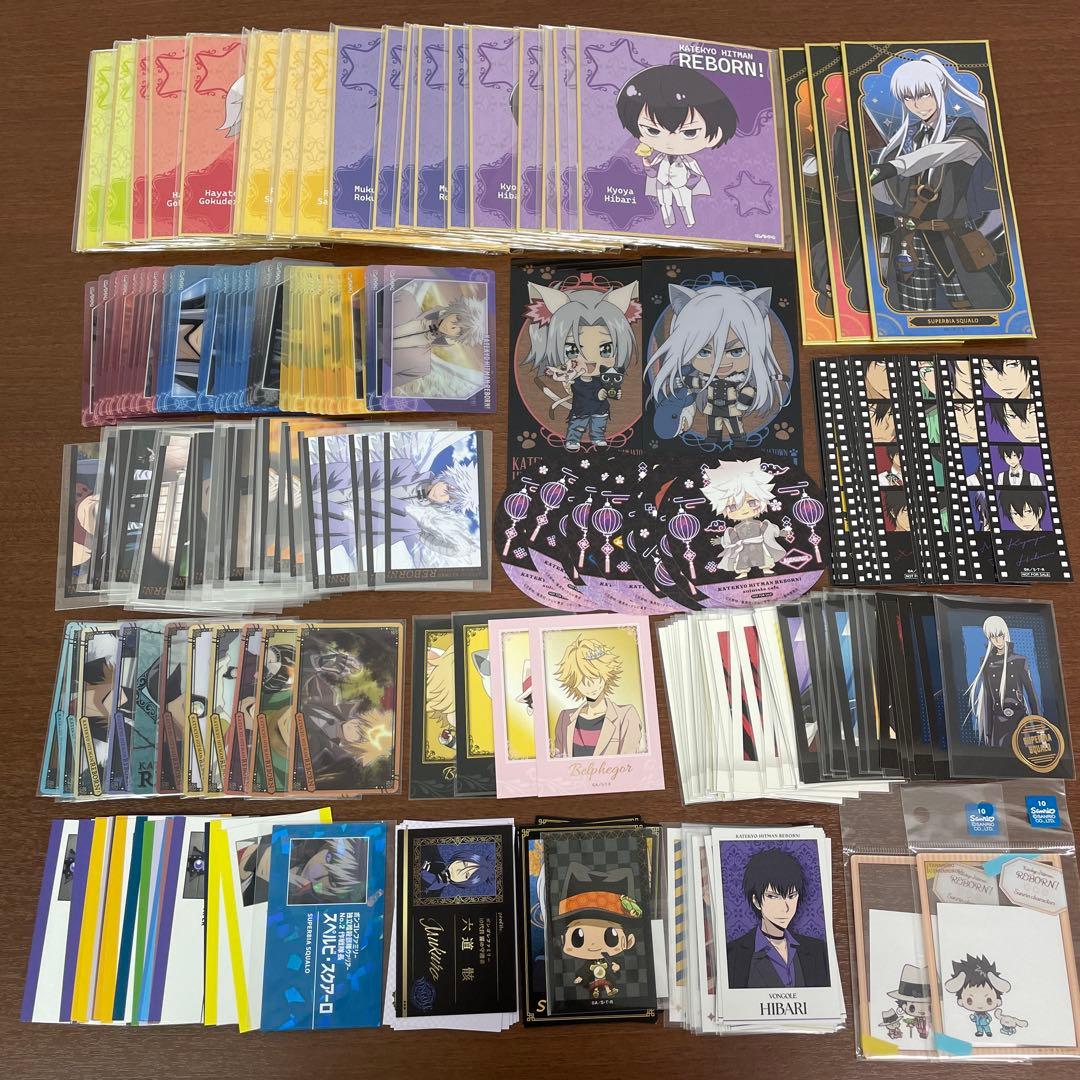 ❶家庭教師ヒットマンREBORN! 色紙 ふぁぼカ 特典カード まとめ売り