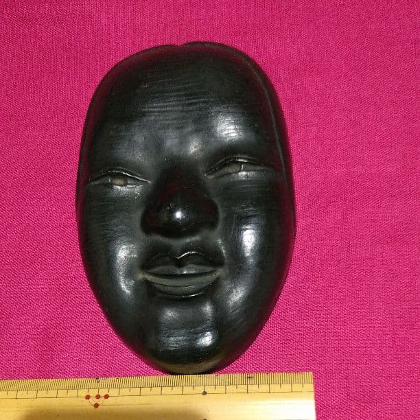 ✨陶器の飾り物、能面、壁掛け