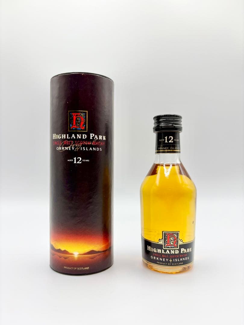 【ミニボトル】HIGHLAND PARK（ハイランドパーク） 12年