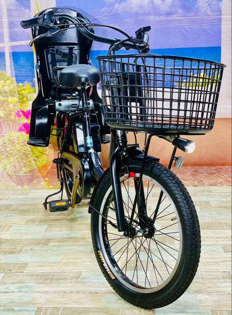 王様 ギュットアニーズ⭐️16AHパナソニック子供乗せ電動アシスト自転Y2199