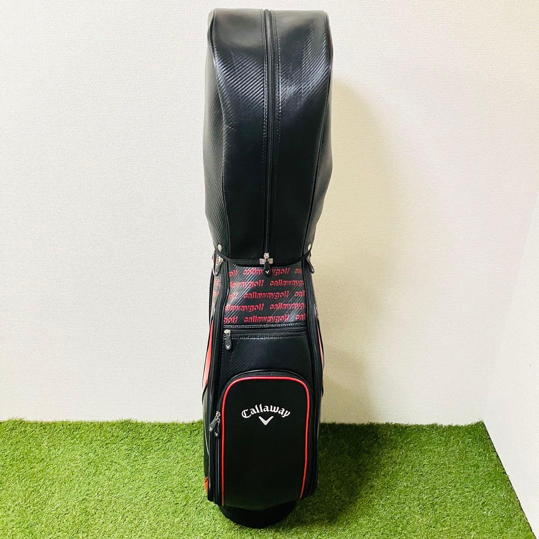 キャロウェイ キャディバッグ メンズ 男性用 カート式 ビッグロゴ カッコいい