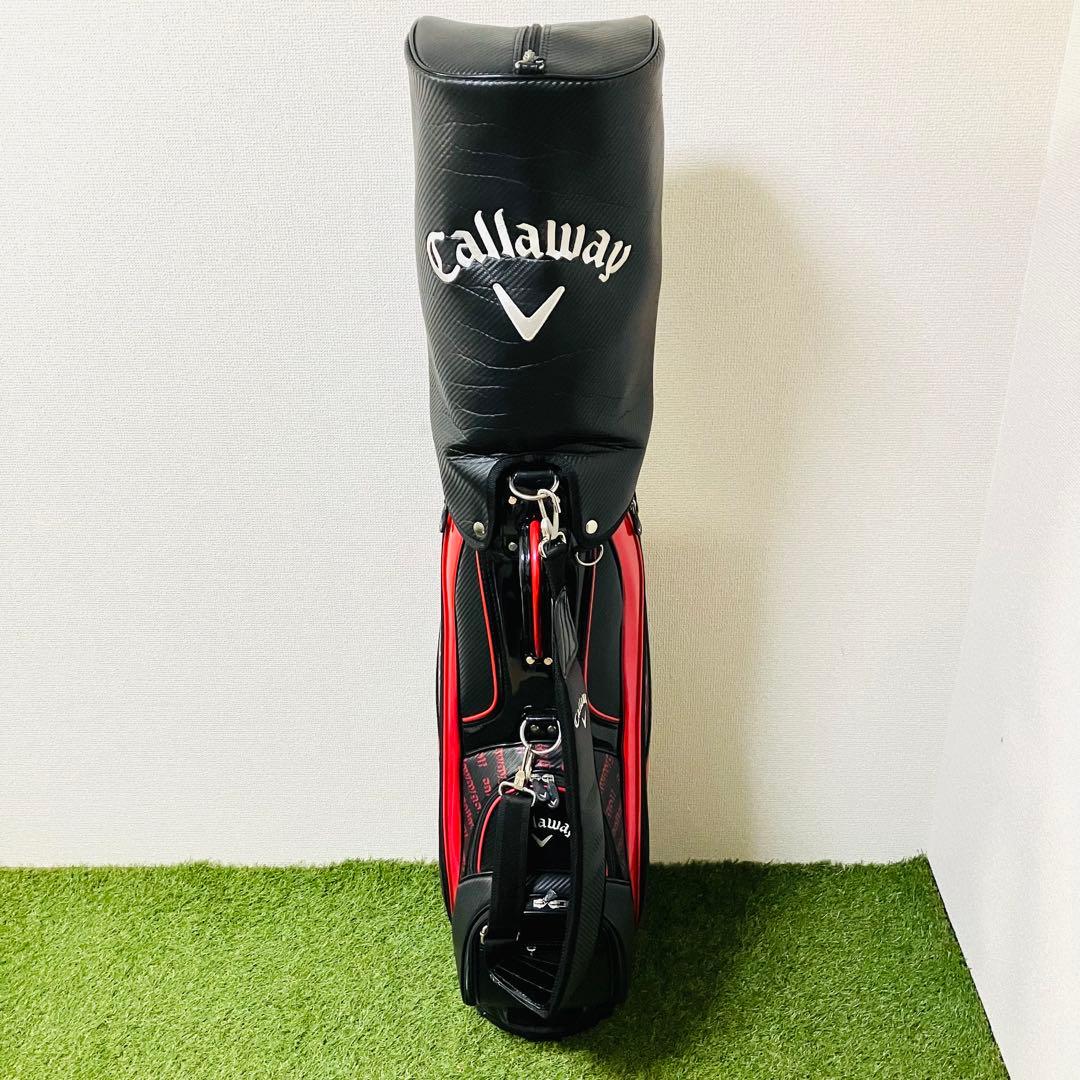 キャロウェイ キャディバッグ メンズ 男性用 カート式 ビッグロゴ カッコいい