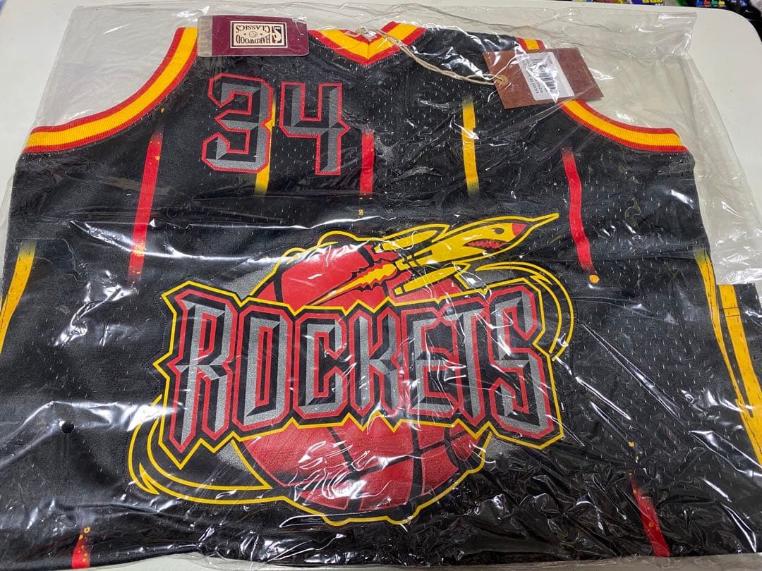 ミッチェルアンドネス ロケッツ オラジュワンユニフォーム Mサイズ