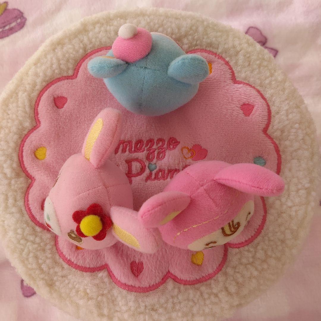 メゾピアノ　新品　あみぐるみセット　みみぽぽ　ベリエ　ケーキボックス付き