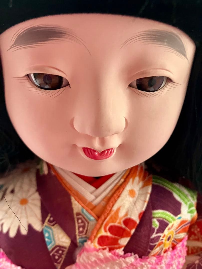 からくり茶運び人形　ゼンマイ仕掛け　少女人形