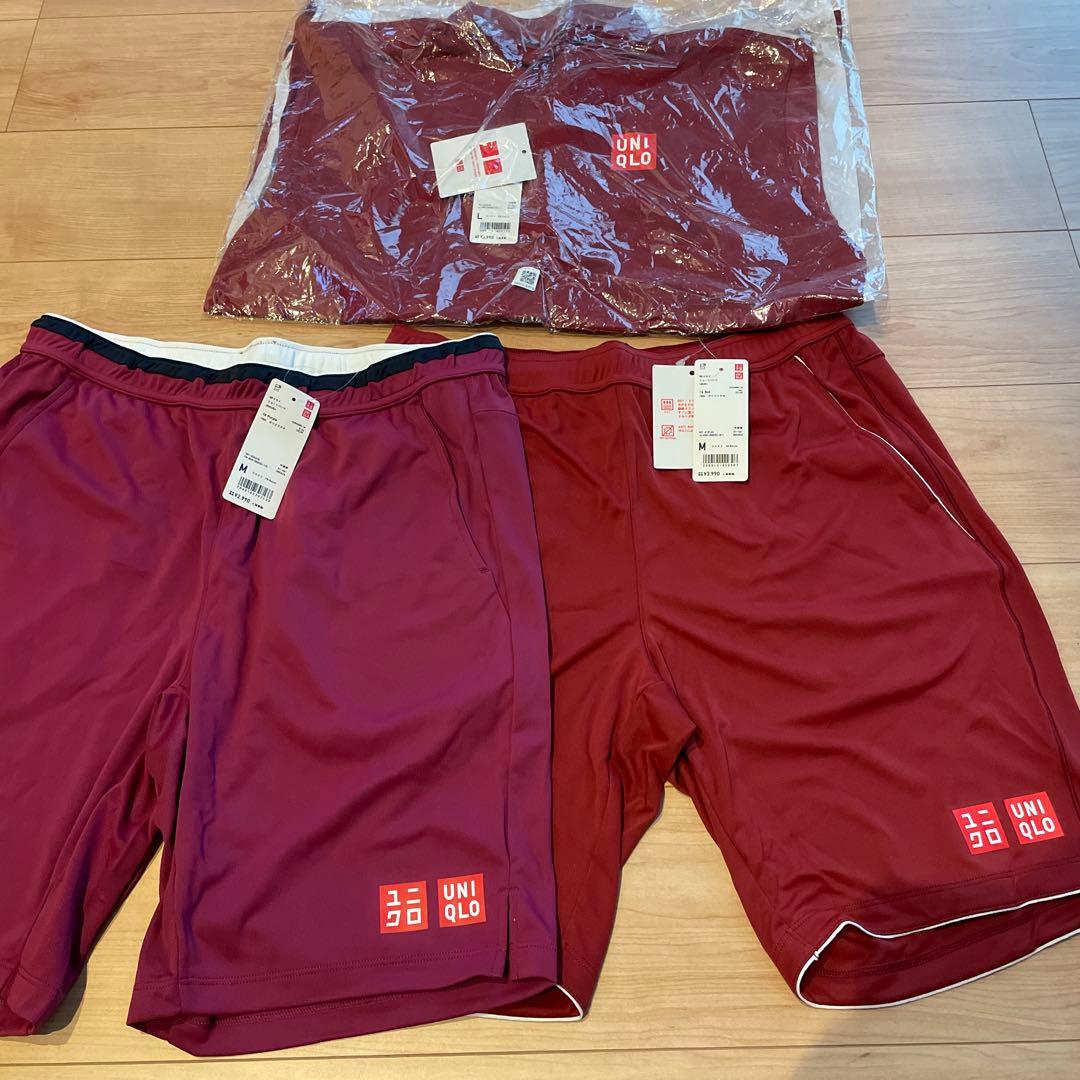 F*a様 UNIQLO RFモデルハーフパンツ Mサイズ 2色& シャツLサイズ