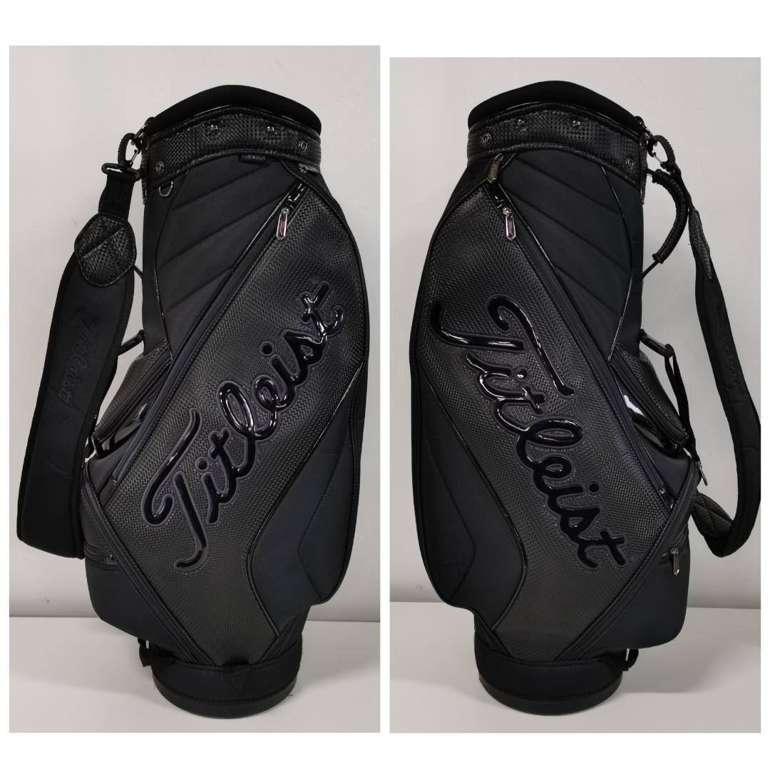 【限定モデル】Titleist タイトリスト キャディバッグ ゴルフバッグ 黒