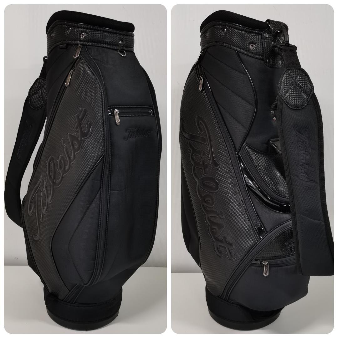 【限定モデル】Titleist タイトリスト キャディバッグ ゴルフバッグ 黒