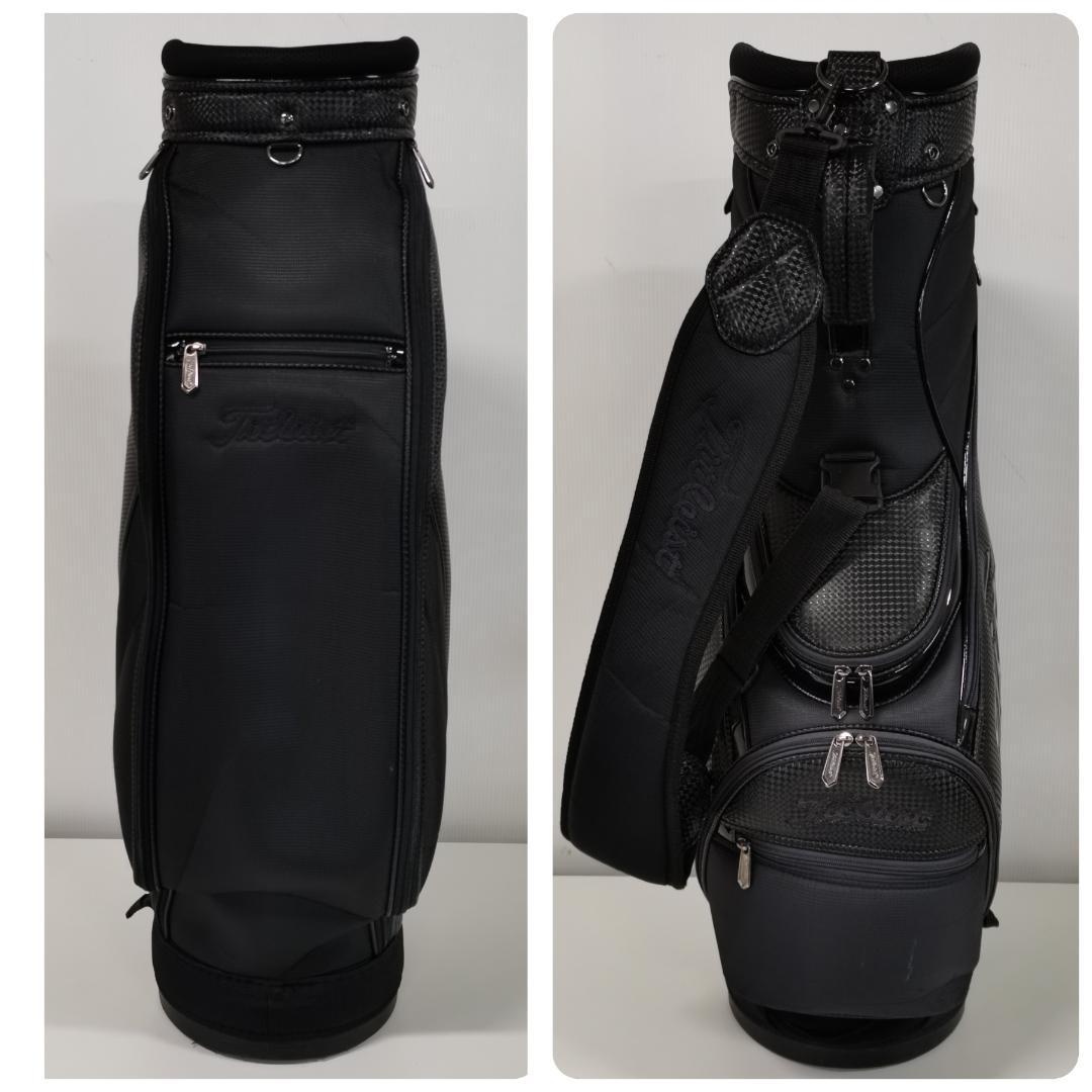 【限定モデル】Titleist タイトリスト キャディバッグ ゴルフバッグ 黒