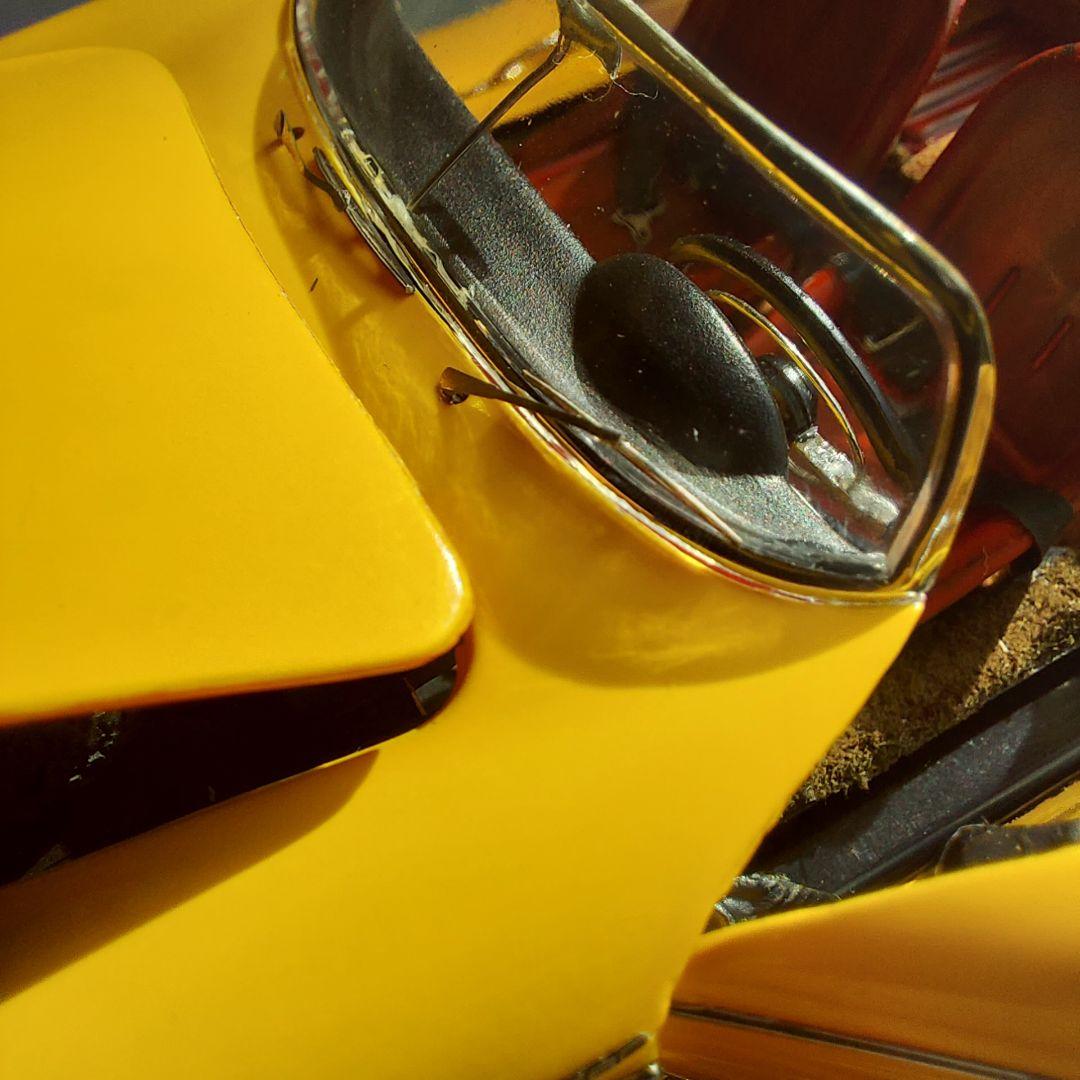 ポルシェ 356 イエロー オープンカー