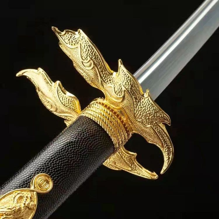 蛇の侍-黒 武具　刀装具　日本刀　模造刀 居合刀