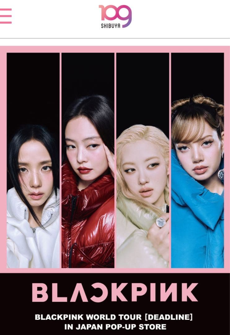 “BLACK PINK × FRAGMENT”TシャツBLACKFRGMT(S)