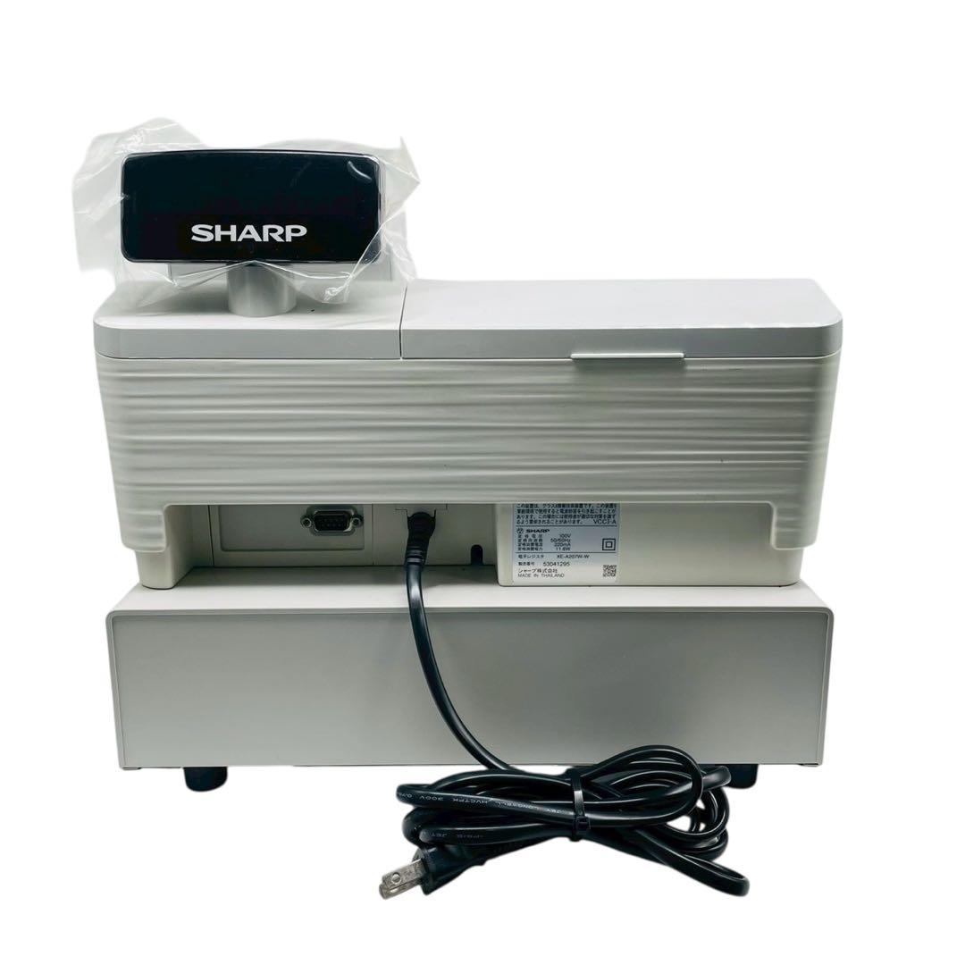 シャープレジスター　XE-A207w-w