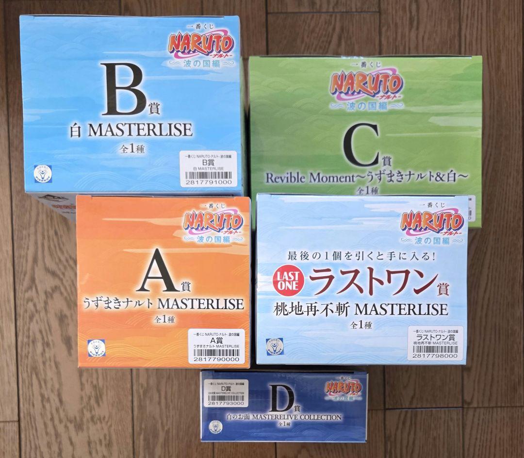 一番くじ NARUTO ナルト 波の国編 ラストワン A賞 B賞 C賞 D賞 他