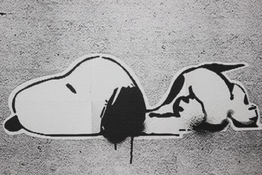 バンクシー Love is all I got エスタンプリトグラフ