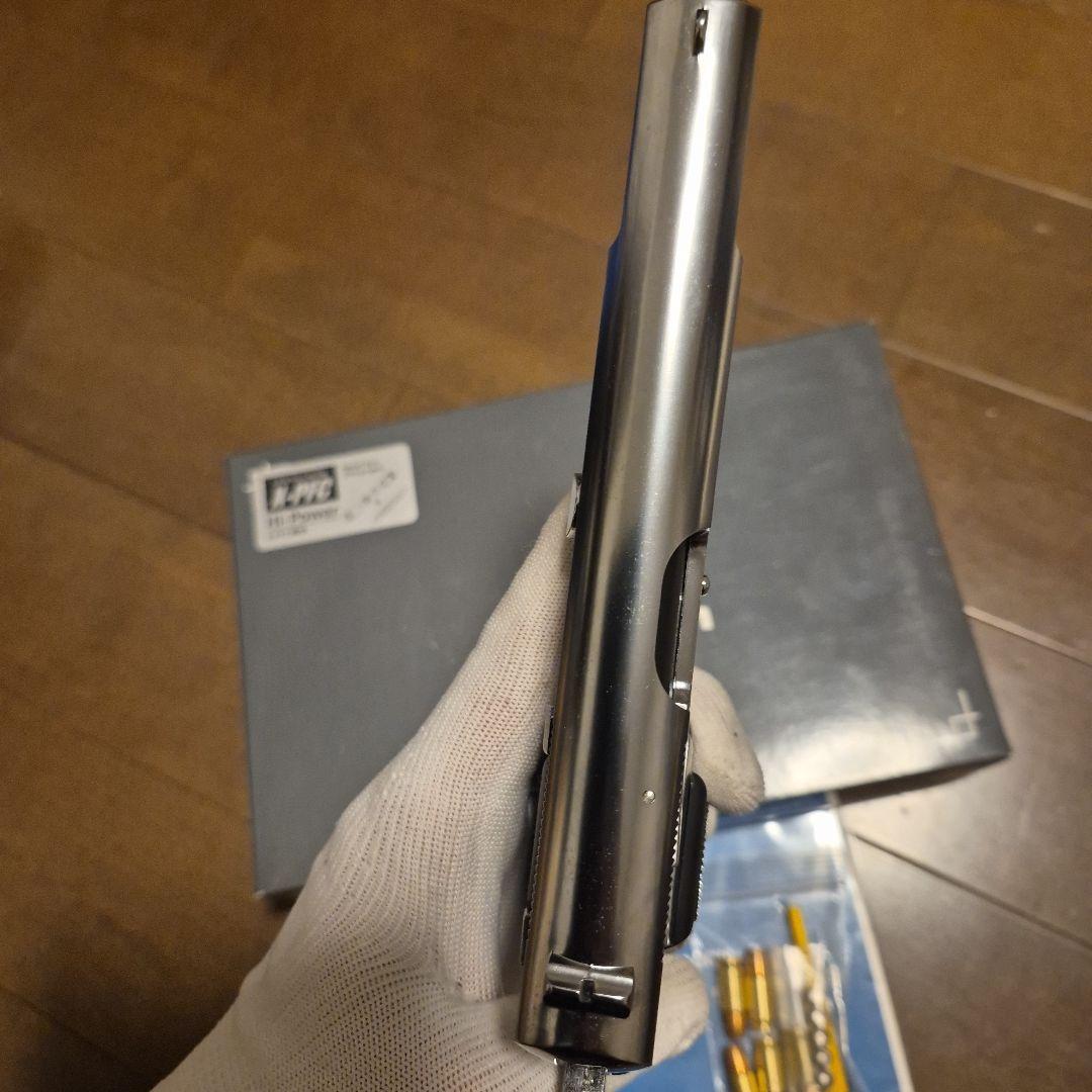 マルシン　ブローニング ハイパワー X-PFC シルバーABS モデルガン