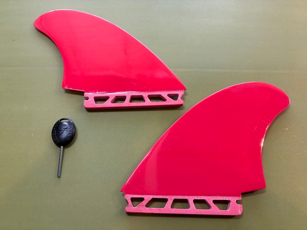 新品未使用品 futures フューチャーフィン　DA KEEL ツインキール