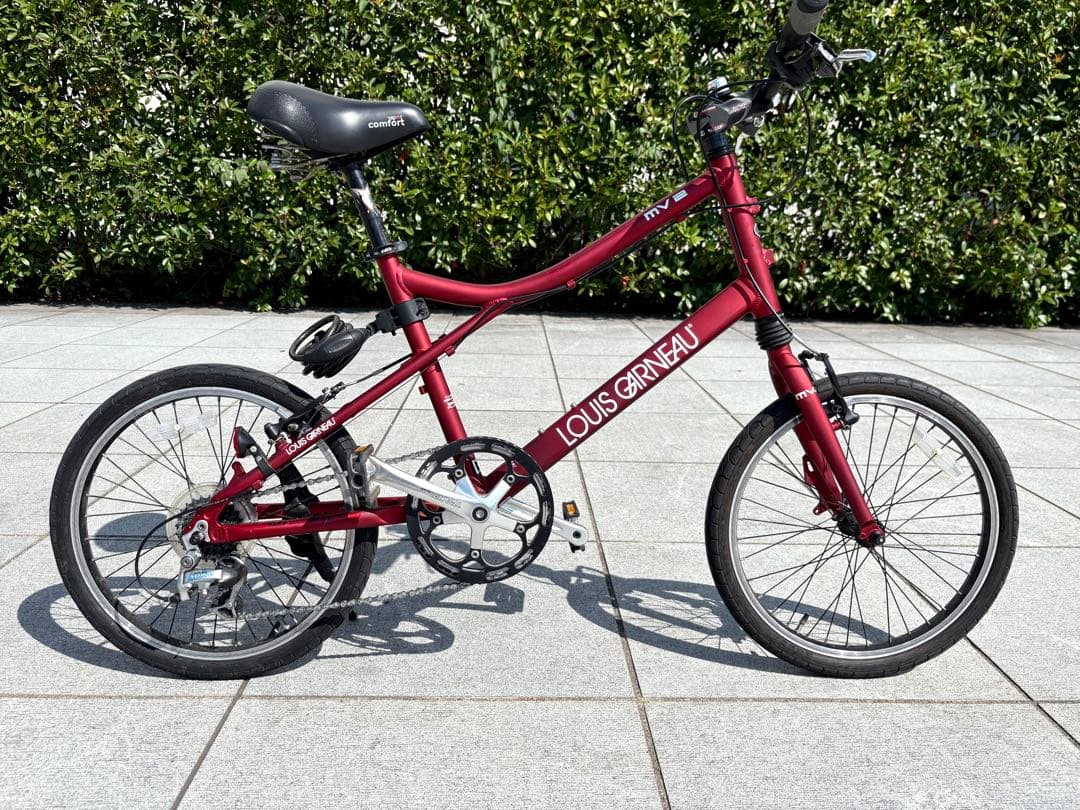 【引取限定】ルイガノ MV2 ミニベロ LOUIS GARNEAU マットレッド