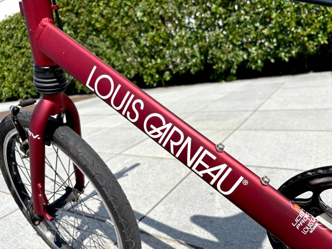 【引取限定】ルイガノ MV2 ミニベロ LOUIS GARNEAU マットレッド