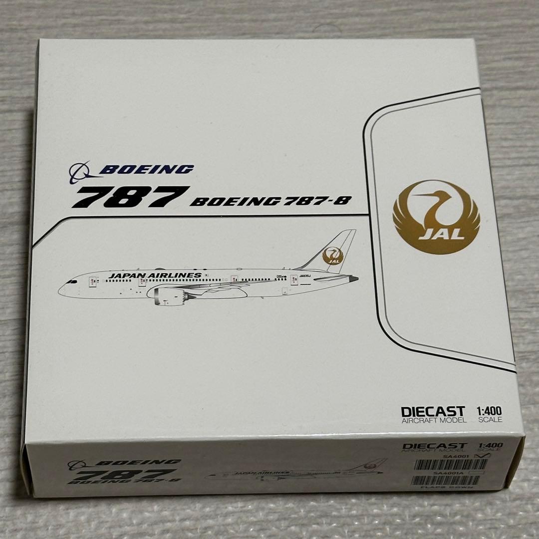 航空機・ヘリコプター JC Wings JAL B787-8 1/400 Gold logo